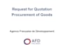 prepare a winning rfp, rfq, tender, or bid proposal for your project